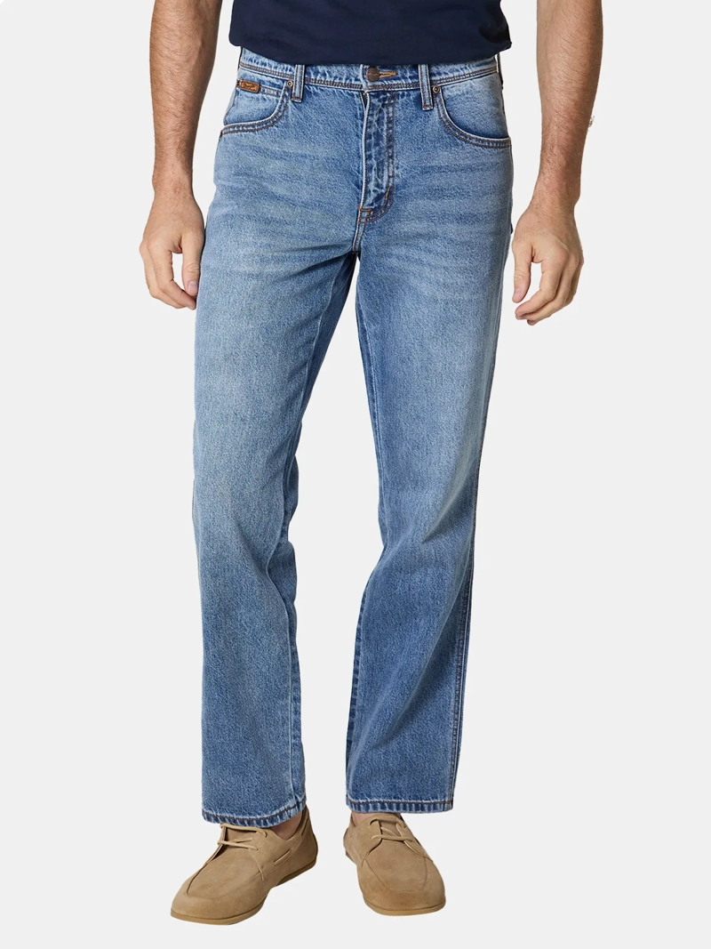 JEANS HOMBRE WRANGLER TEXTAS STRAIGHT FIT - 2