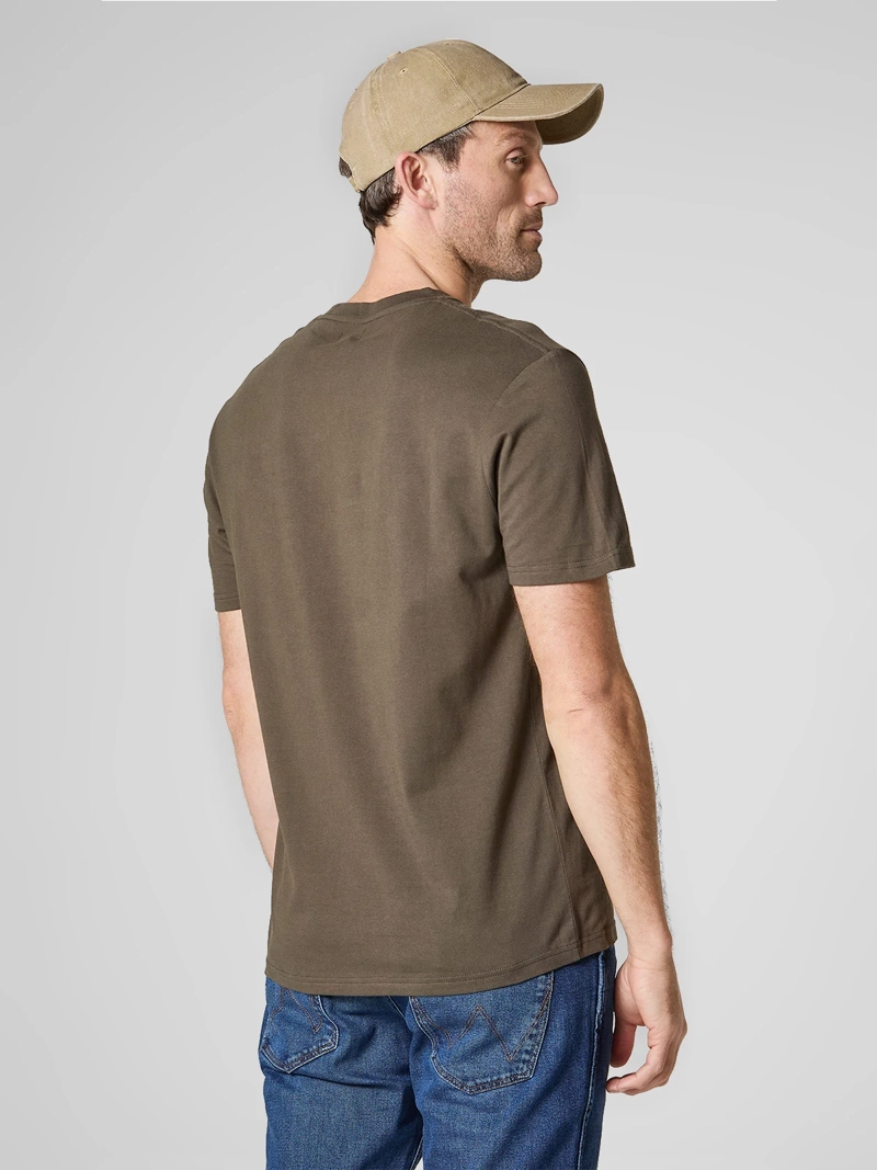 POLERA HOMBRE WRANGLER ALGODÓN CUELLO REDONDO - 2