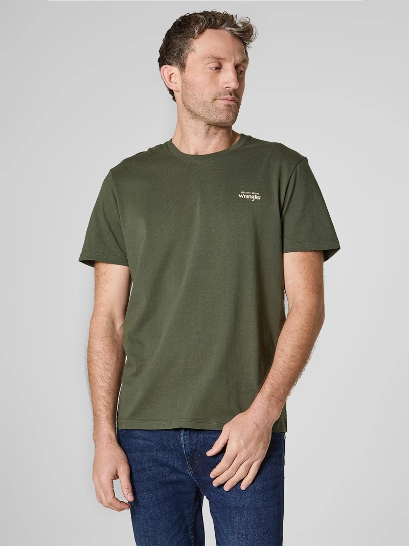 POLERA HOMBRE WRANGLER ALGODÓN CUELLO REDONDO
