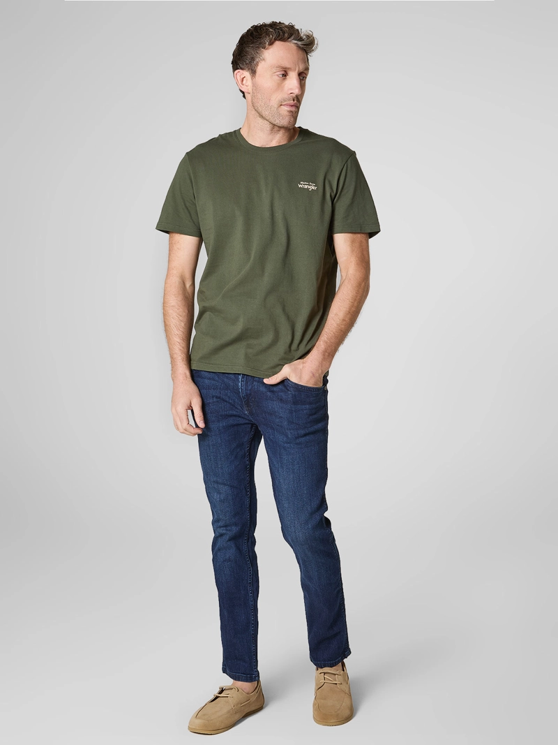 POLERA HOMBRE WRANGLER ALGODÓN CUELLO REDONDO - 4