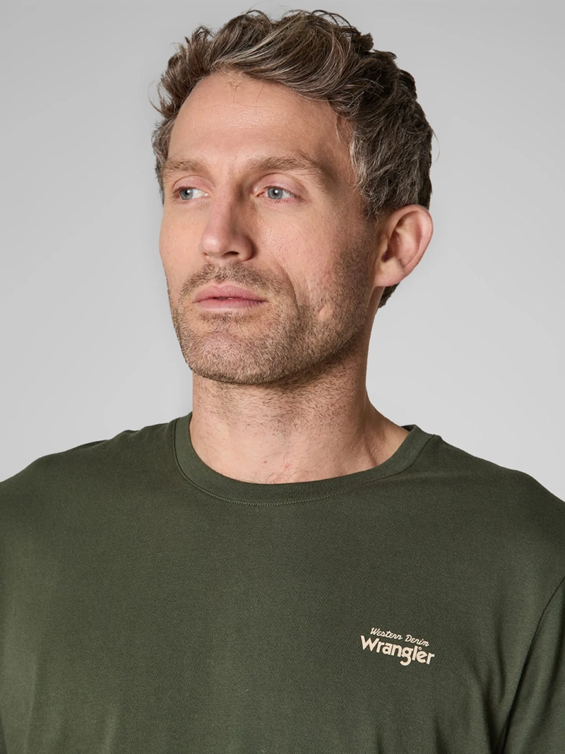 POLERA HOMBRE WRANGLER ALGODÓN CUELLO REDONDO - 3