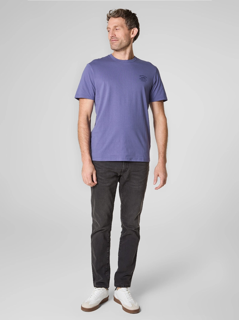 POLERA HOMBRE WRANGLER ALGODÓN CUELLO REDONDO MANGA CORTA - 4