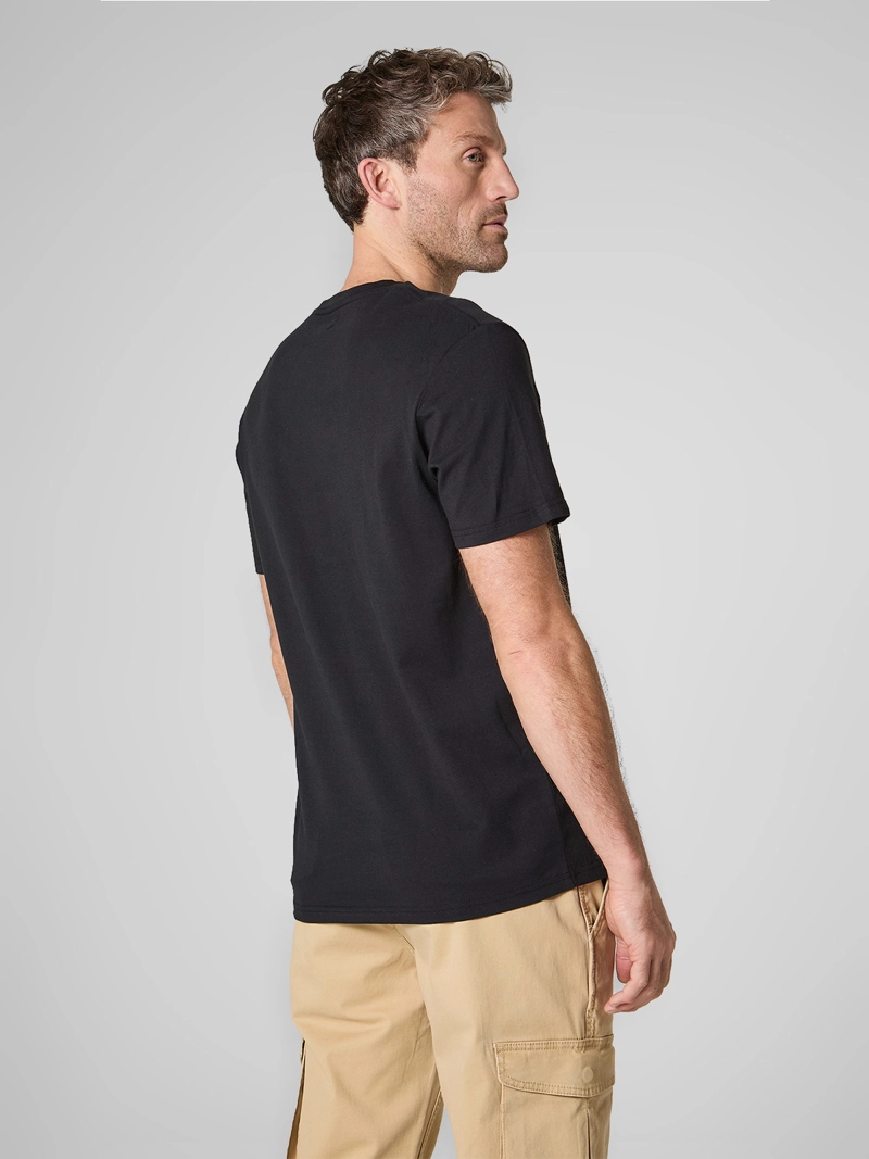 POLERA HOMBRE WRANGLER ALGODÓN CUELLO REDONDO MANGA CORTA - 2