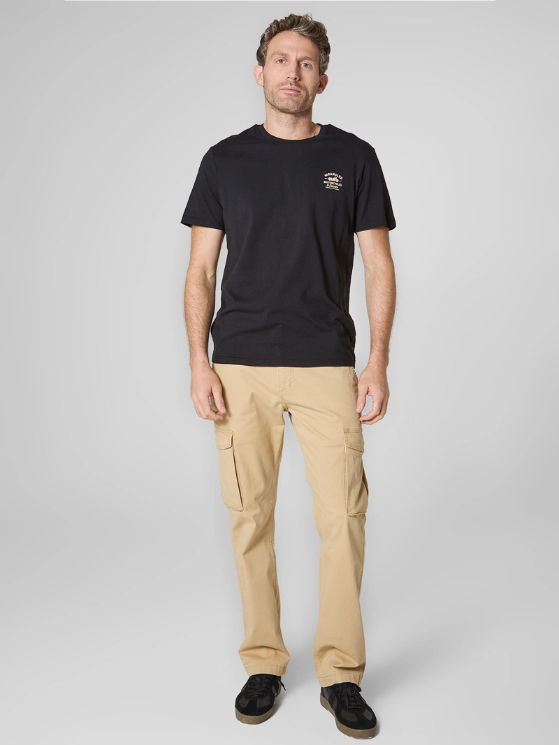 POLERA HOMBRE WRANGLER ALGODÓN CUELLO REDONDO MANGA CORTA - 3