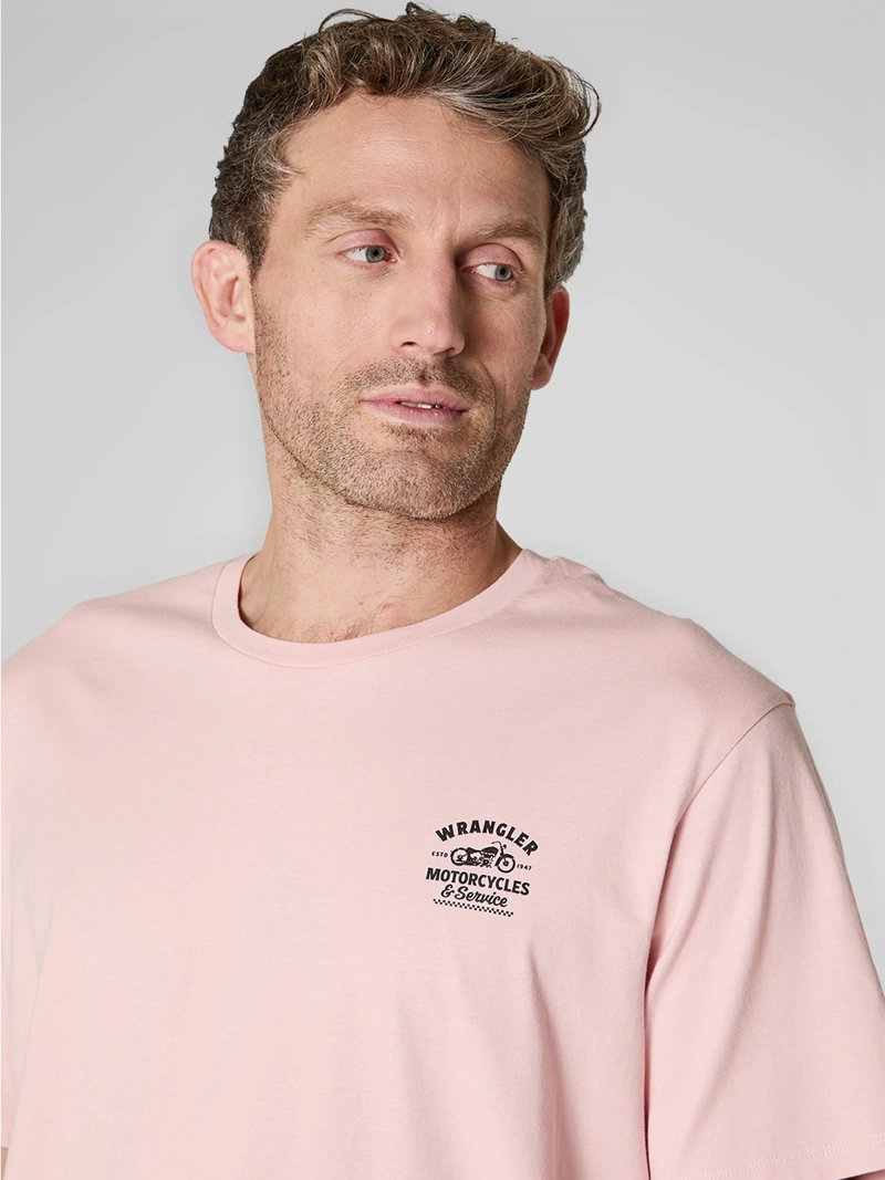 POLERA HOMBRE WRANGLER ALGODÓN CUELLO REDONDO MANGA CORTA - 3