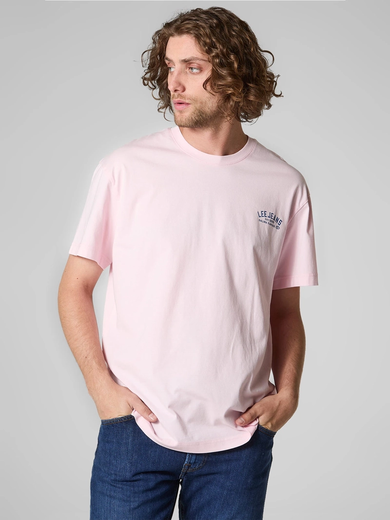 POLERA HOMBRE LEE ALGODÓN REGULAR FIT
