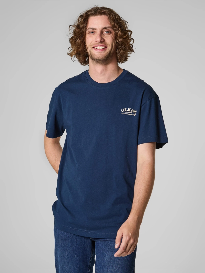 POLERA HOMBRE LEE ALGODÓN REGULAR FIT - 1