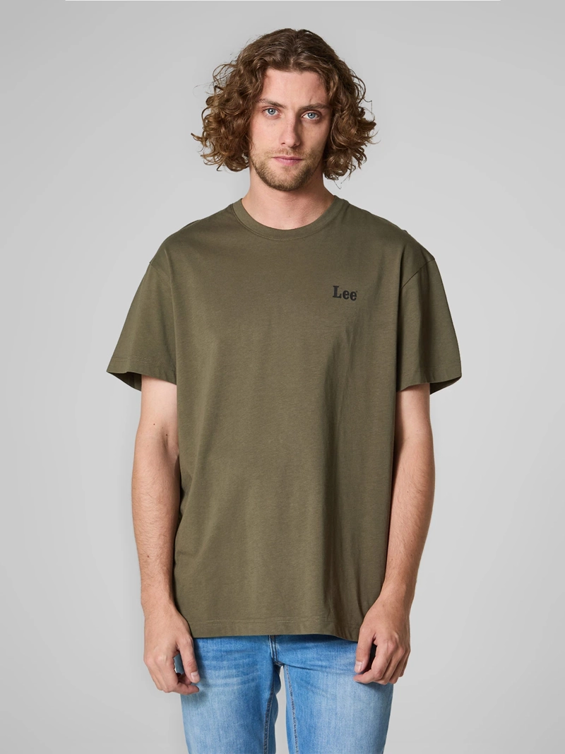 POLERA HOMBRE LEE ALGODÓN MANGA CORTA