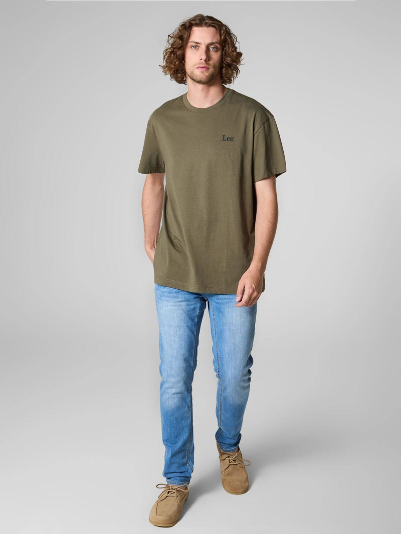 POLERA HOMBRE LEE ALGODÓN MANGA CORTA - 4