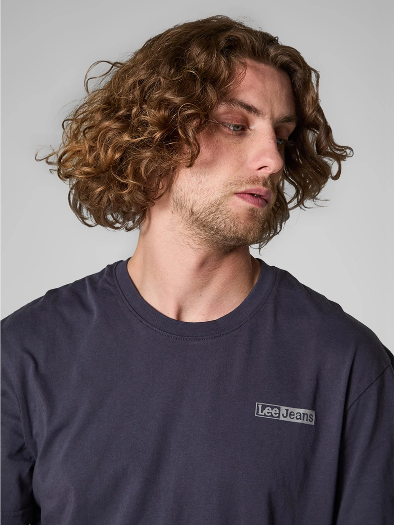 POLERA HOMBRE LEE ALGODÓN CUELLO REDONDO - 3
