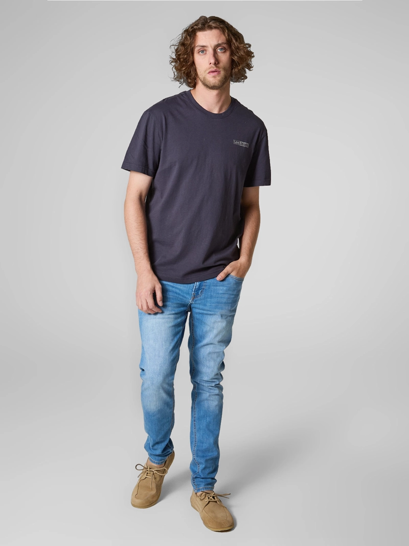 POLERA HOMBRE LEE ALGODÓN CUELLO REDONDO - 4