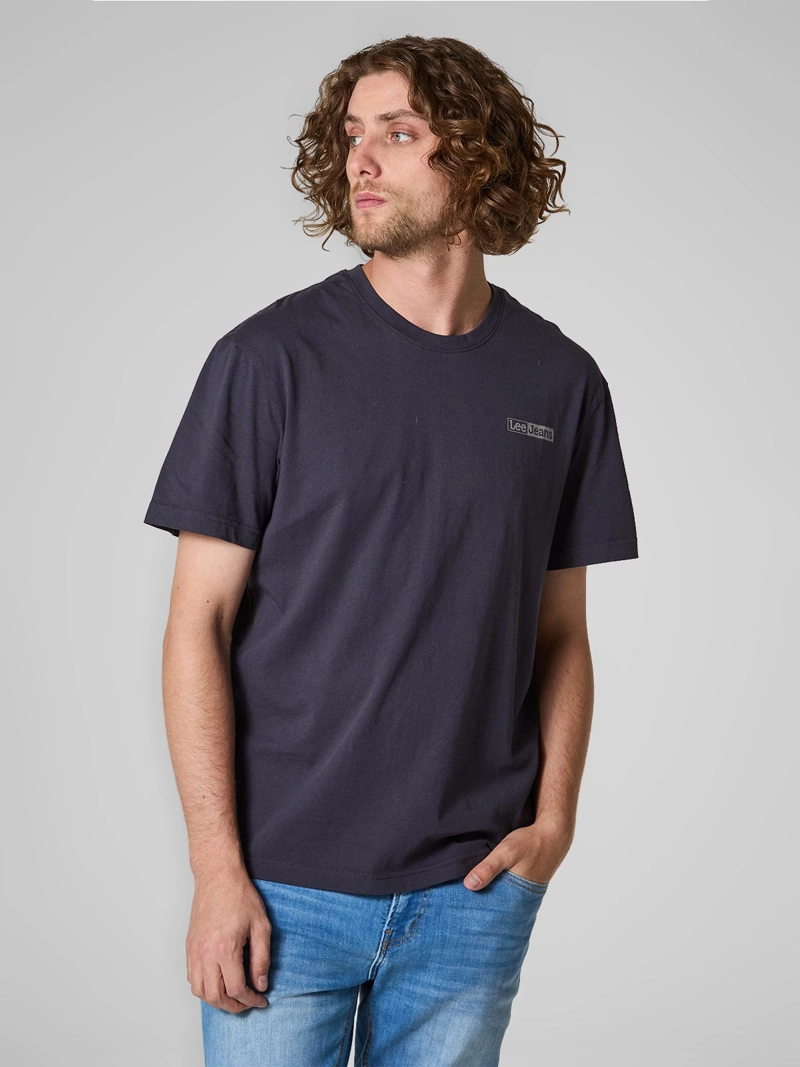 POLERA HOMBRE LEE ALGODÓN CUELLO REDONDO