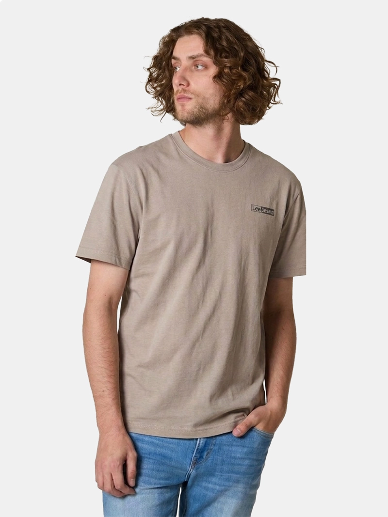 POLERA HOMBRE LEE ALGODÓN CUELLO REDONDO - 1