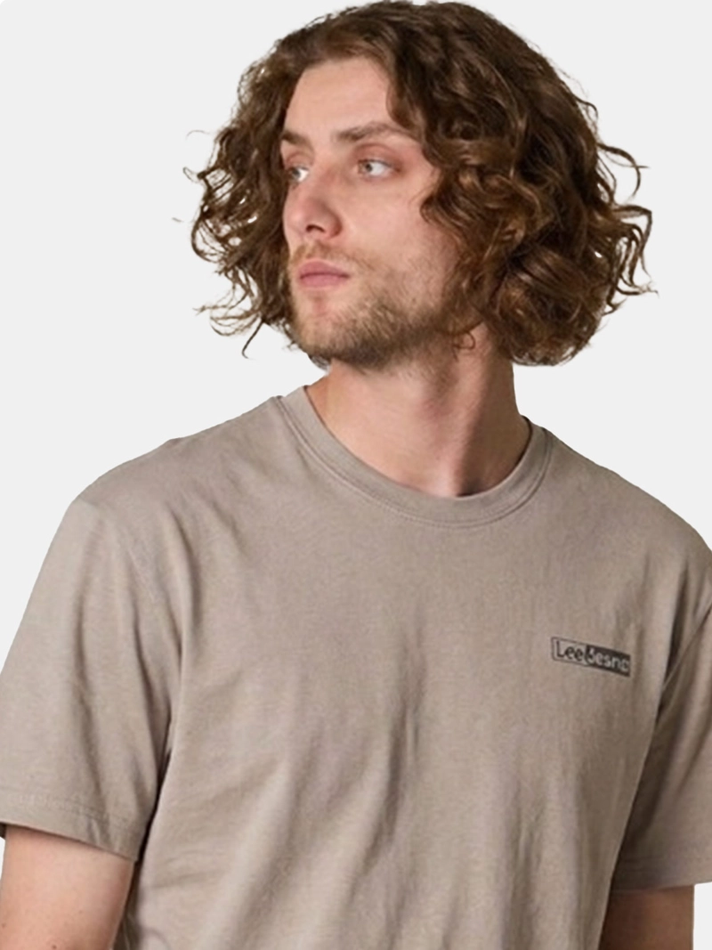 POLERA HOMBRE LEE ALGODÓN CUELLO REDONDO - 4