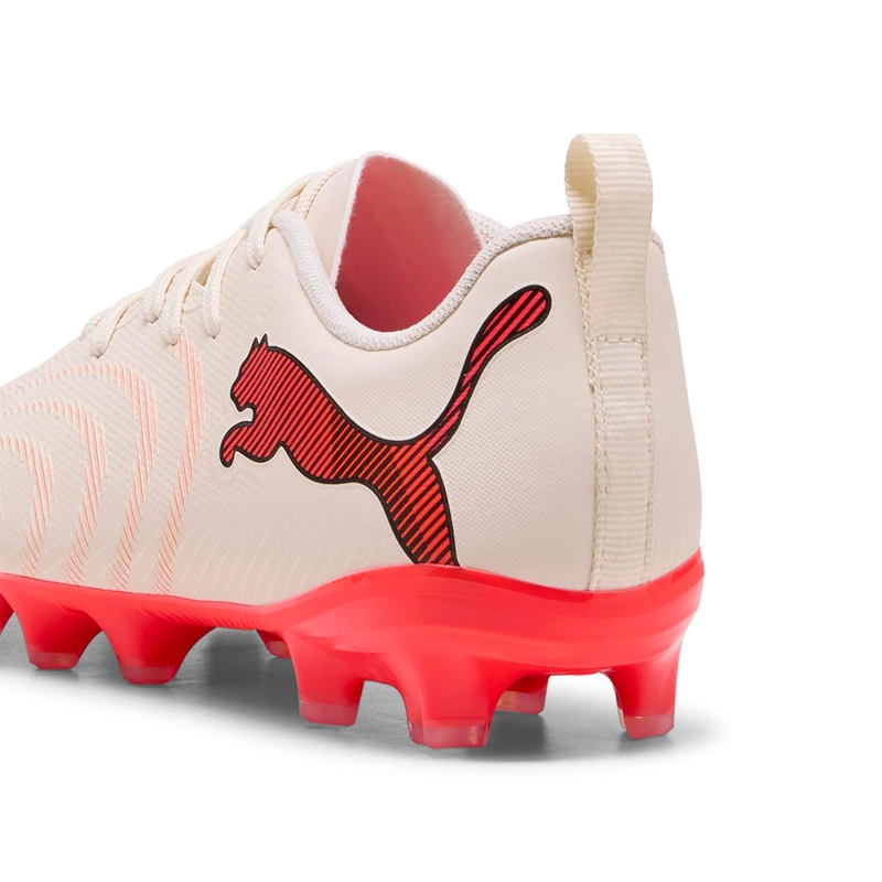 ZAPATILLAS NIÑO PUMA FÚTBOL BEIGE FUTURE 9 PLAY  - 4