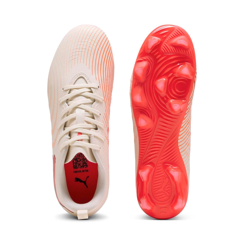 ZAPATILLAS NIÑO PUMA FÚTBOL BEIGE FUTURE 9 PLAY  - 5