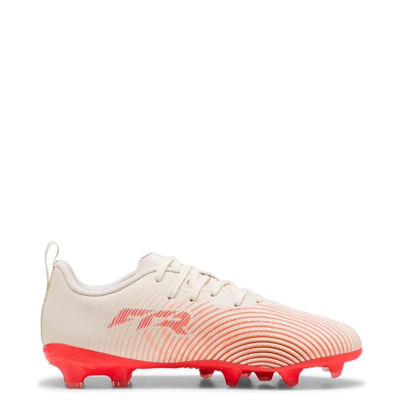 ZAPATILLAS NIÑO PUMA FÚTBOL BEIGE FUTURE 9 PLAY  - 2