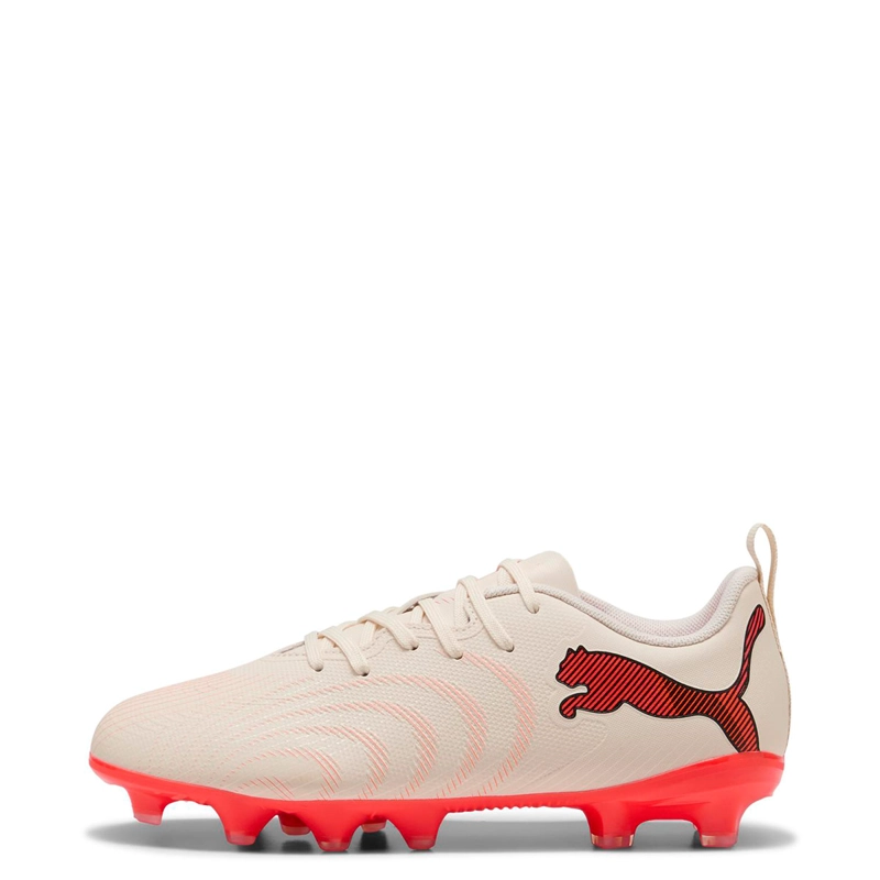 ZAPATILLAS NIÑO PUMA FÚTBOL BEIGE FUTURE 9 PLAY