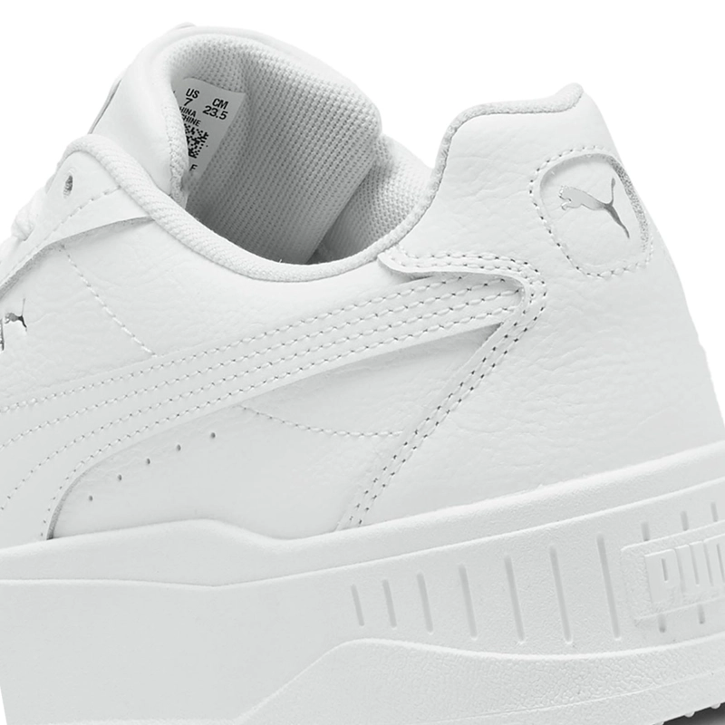 ZAPATILLAS MUJER PUMA URBANO BLANCO KARMEN II LEATHER - 6