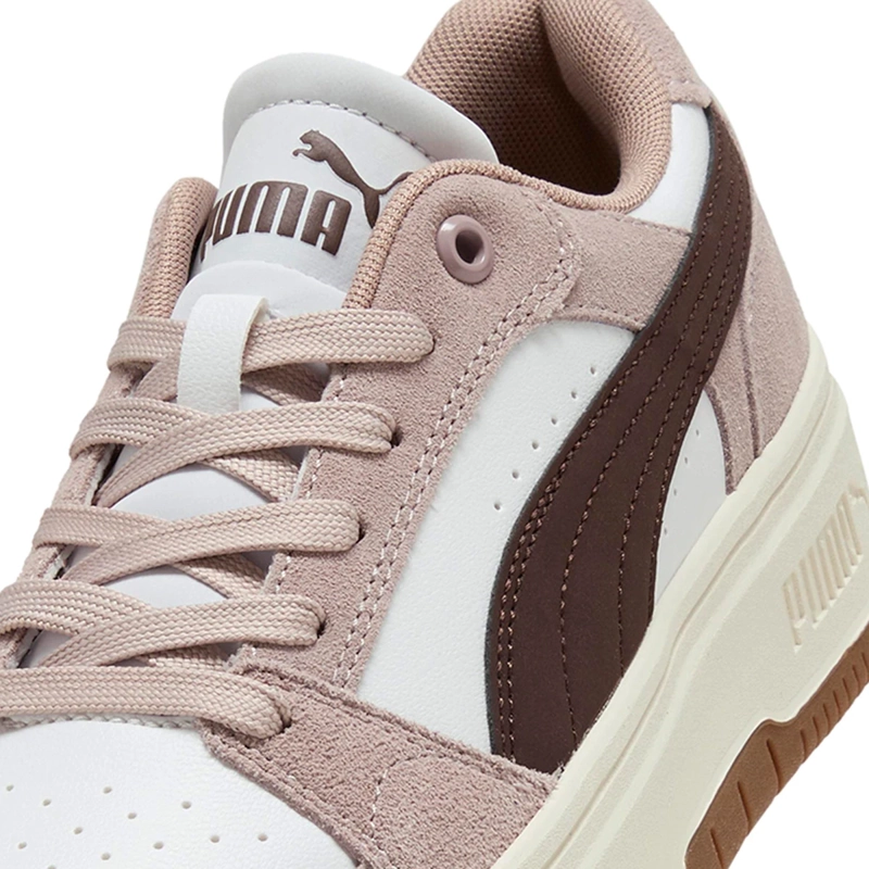 ZAPATILLAS MUJER PUMA URBANO BEIGE REBOUND FEMME LOW - 5
