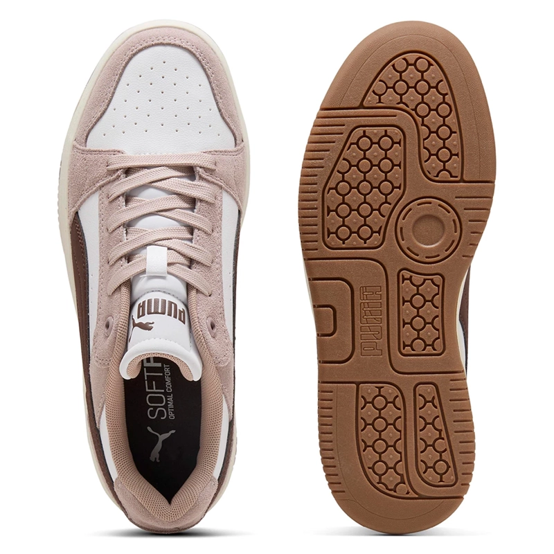 ZAPATILLAS MUJER PUMA URBANO BEIGE REBOUND FEMME LOW - 4