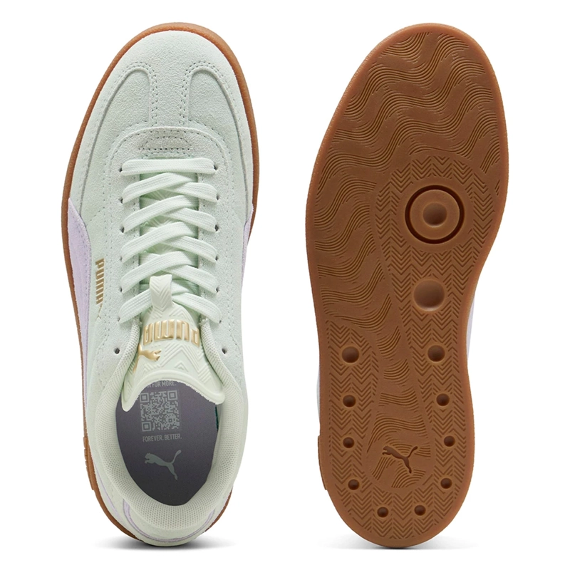 ZAPATILLAS MUJER PUMA DEPORTIVAS VERDE PUMA CLUB II ERA SUEDE WNS - 4