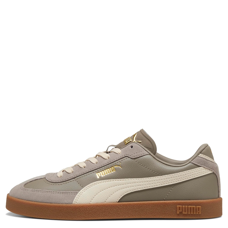 ZAPATILLAS MUJER PUMA DEPORTIVAS BEIGE PUMA CLUB II ERA CUERO - 1