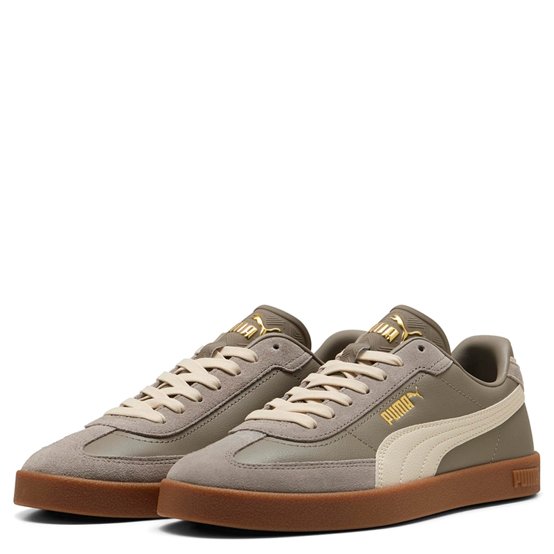 ZAPATILLAS MUJER PUMA DEPORTIVAS BEIGE PUMA CLUB II ERA CUERO - 2