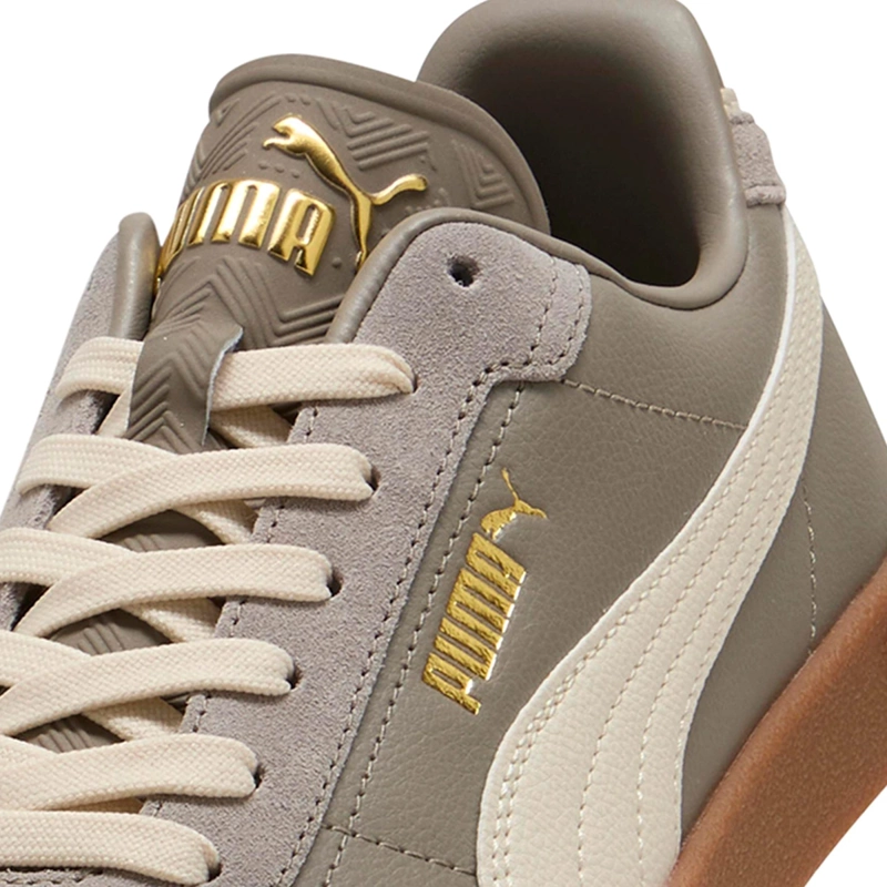 ZAPATILLAS MUJER PUMA DEPORTIVAS BEIGE PUMA CLUB II ERA CUERO - 5