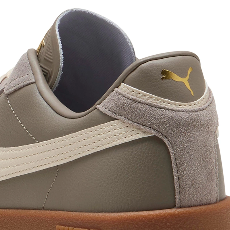 ZAPATILLAS MUJER PUMA DEPORTIVAS BEIGE PUMA CLUB II ERA CUERO - 6