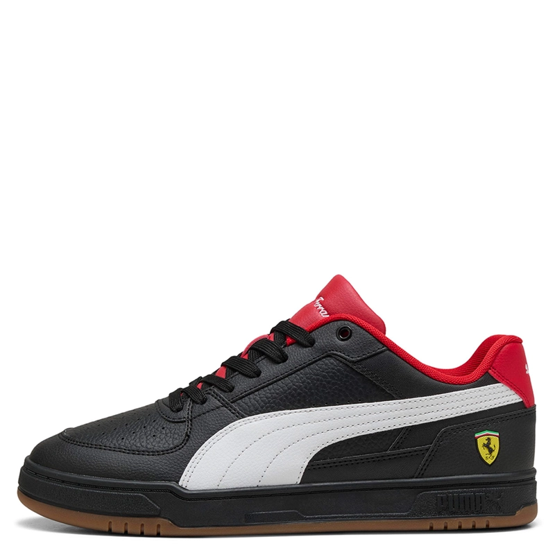 ZAPATILLAS HOMBRE PUMA DEPORTIVAS NEGRO FERRARI CAVEN III CUERO - 1