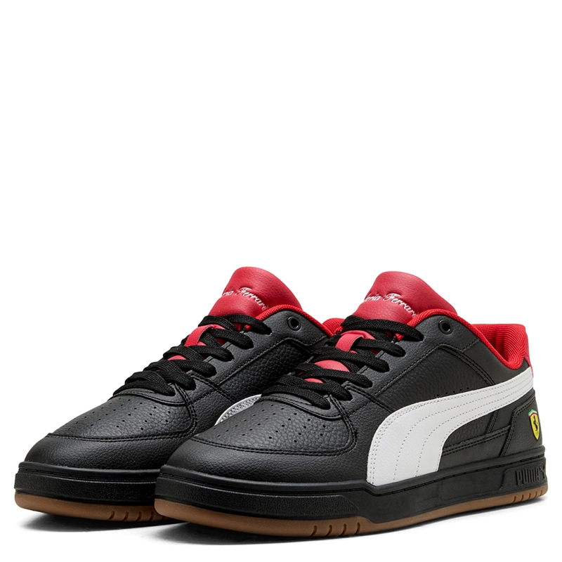 ZAPATILLAS HOMBRE PUMA DEPORTIVAS NEGRO FERRARI CAVEN III CUERO - 2