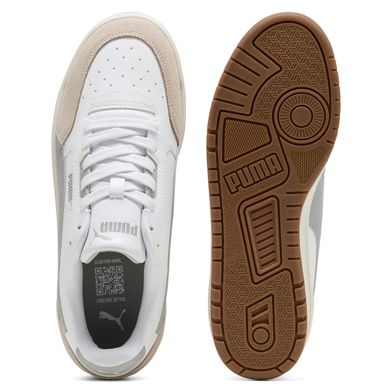 ZAPATILLAS HOMBRE PUMA DEPORTIVAS BLANCO SHUFFLE DOWNTOWN OG CUERO - 4