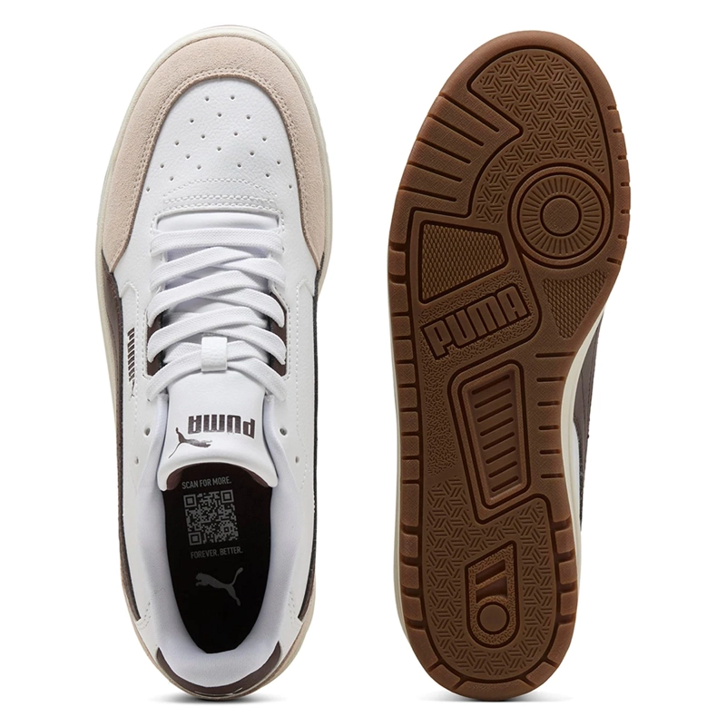 ZAPATILLAS HOMBRE PUMA DEPORTIVAS BLANCO SHUFFLE DOWNTOWN OG CUERO - 4