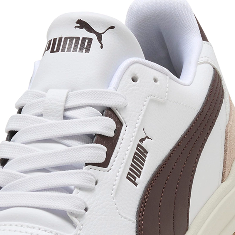 ZAPATILLAS HOMBRE PUMA DEPORTIVAS BLANCO SHUFFLE DOWNTOWN OG CUERO - 5