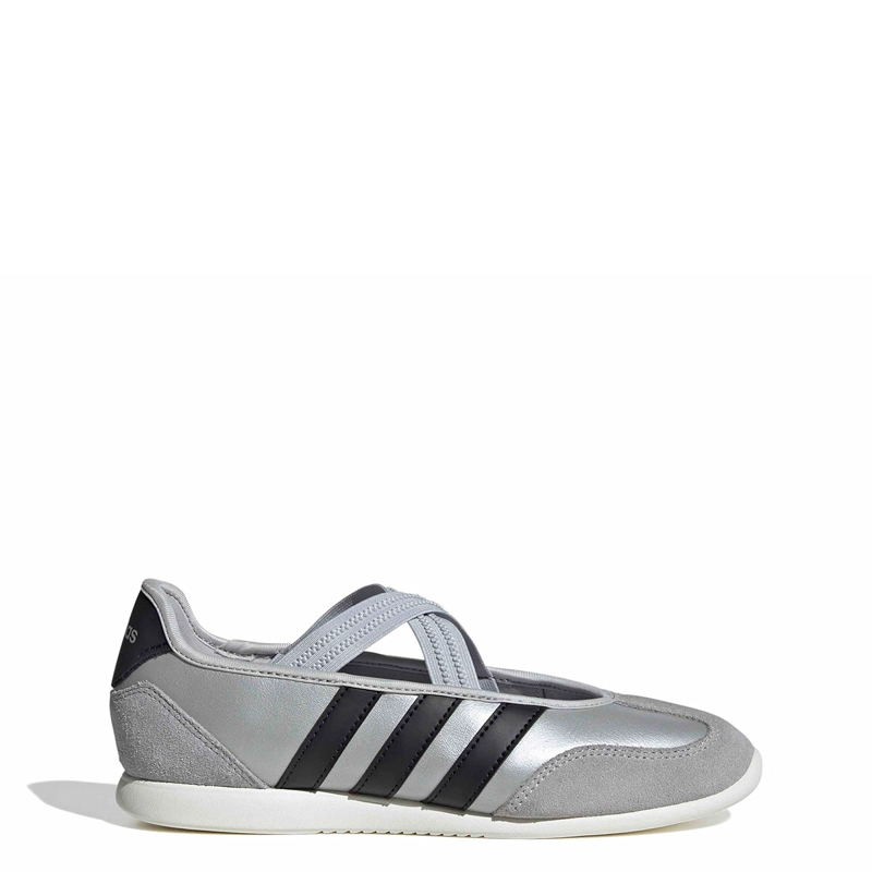 ZAPATILLAS MUJER ADIDAS URBANAS GRIS BARREDA MARY JANE CUERO