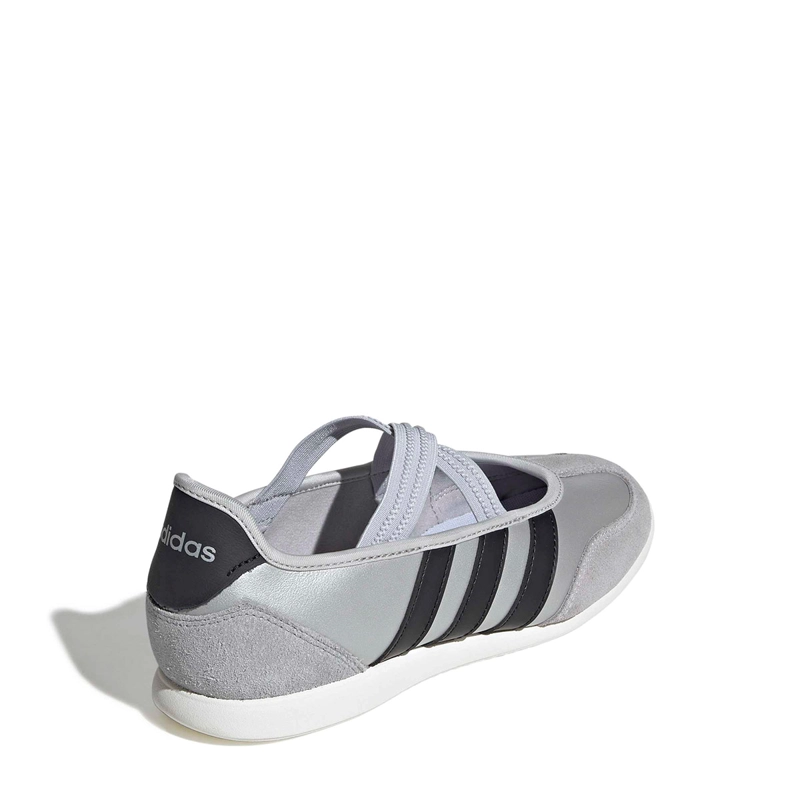 ZAPATILLAS MUJER ADIDAS URBANAS GRIS BARREDA MARY JANE CUERO - 4