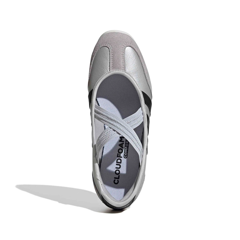 ZAPATILLAS MUJER ADIDAS URBANAS GRIS BARREDA MARY JANE CUERO - 5