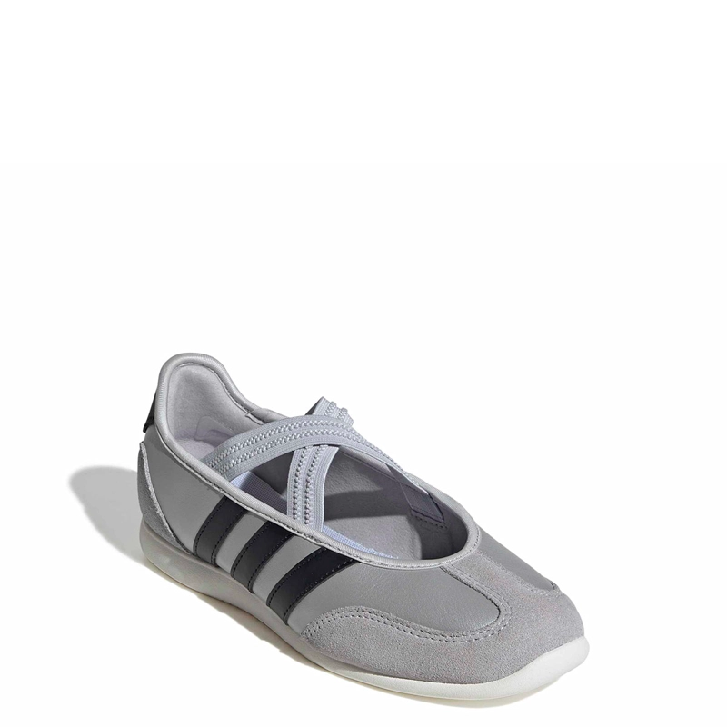 ZAPATILLAS MUJER ADIDAS URBANAS GRIS BARREDA MARY JANE CUERO - 2