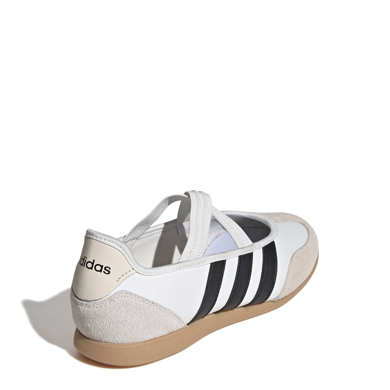 ZAPATILLAS MUJER ADIDAS URBANAS BLANCO BARREDA MARY JANE CUERO - 4