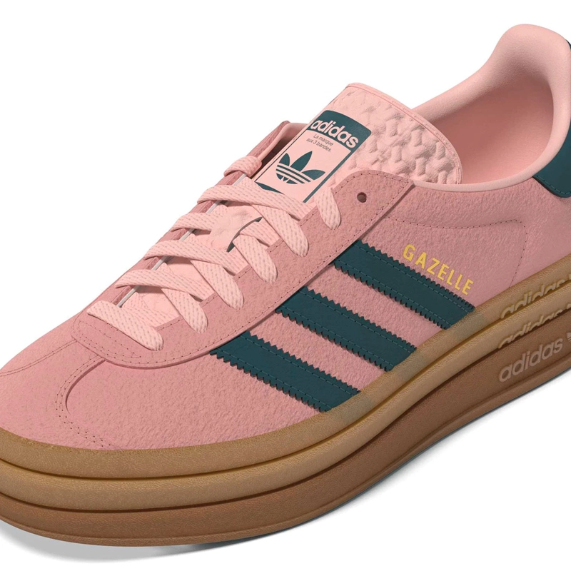 ZAPATILLAS MUJER ADIDAS ORIGINALS URBANAS GAZELLE BOLD CUERO - 5