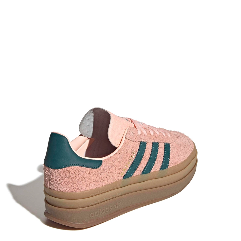 ZAPATILLAS MUJER ADIDAS ORIGINALS URBANAS GAZELLE BOLD CUERO - 4