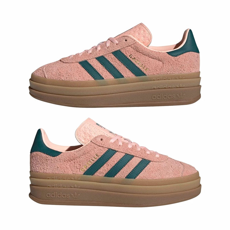 ZAPATILLAS MUJER ADIDAS ORIGINALS URBANAS GAZELLE BOLD CUERO - 8