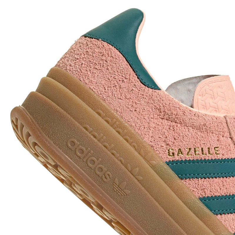 ZAPATILLAS MUJER ADIDAS ORIGINALS URBANAS GAZELLE BOLD CUERO - 10