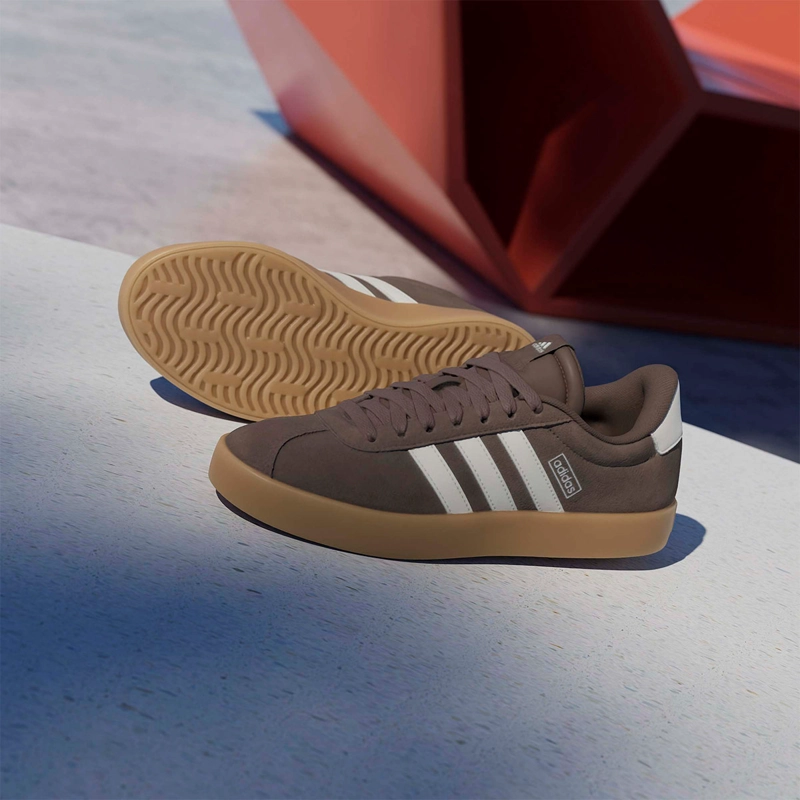 ZAPATILLAS MUJER ADIDAS CASUALES CAFÉ VL COURT 3.0 - 12