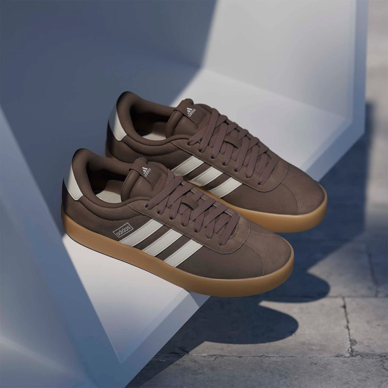 ZAPATILLAS MUJER ADIDAS CASUALES BEIGE VL COURT 3.0 - 2