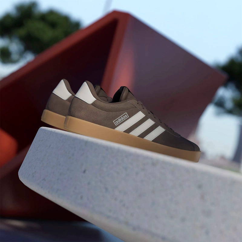 ZAPATILLAS MUJER ADIDAS CASUALES BEIGE VL COURT 3.0 - 12