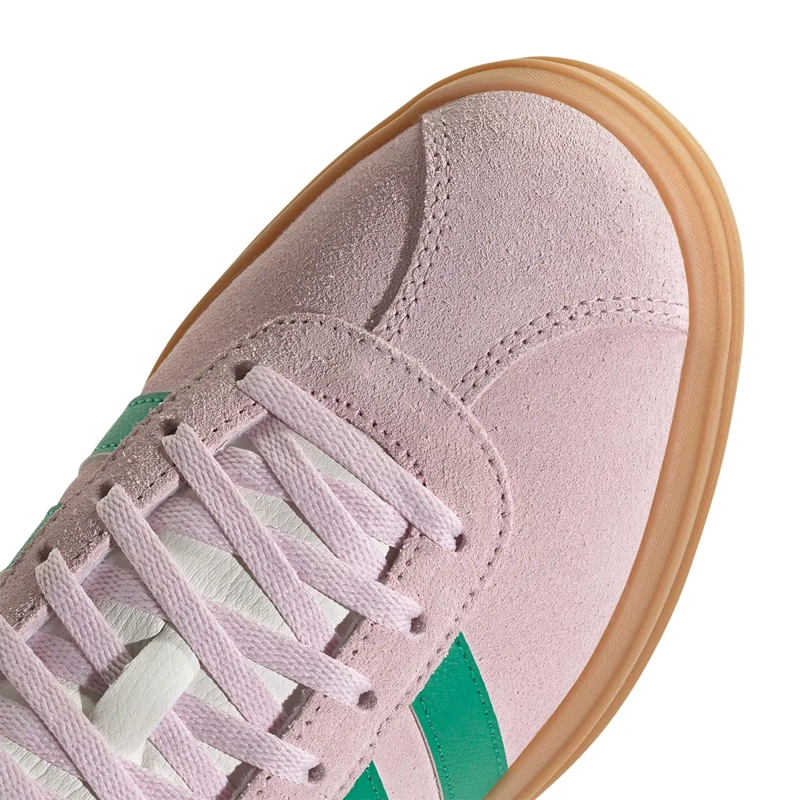 ZAPATILLAS MUJER ADIDAS CASUALES ROSADO VL COURT BOLD - 7