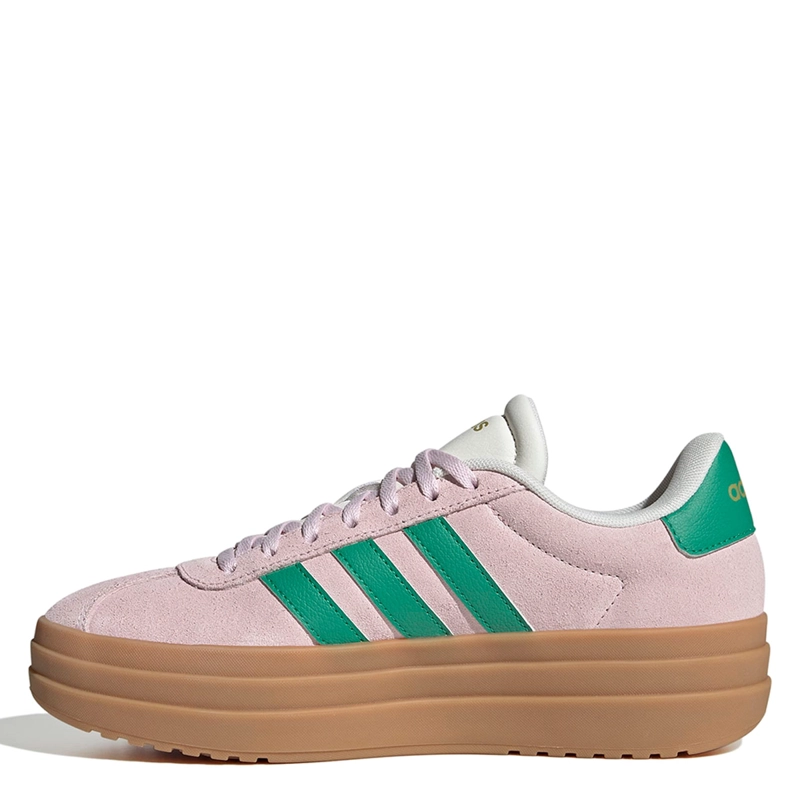 ZAPATILLAS MUJER ADIDAS CASUALES ROSADO VL COURT BOLD - 3