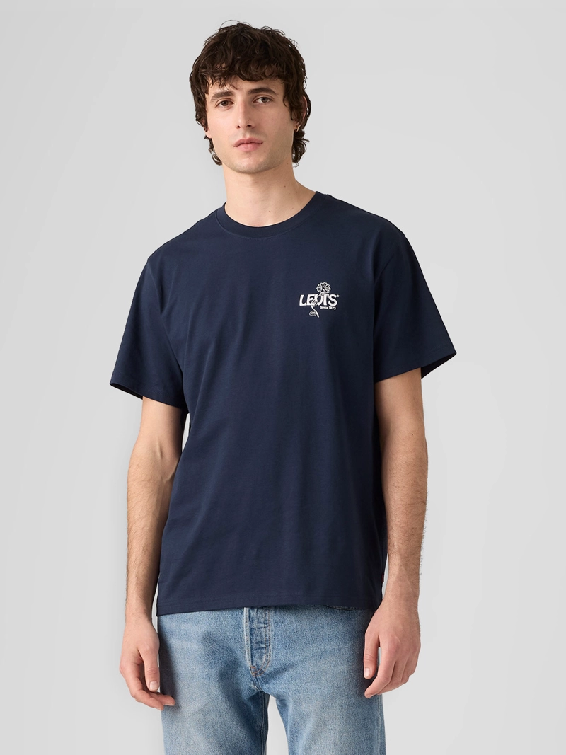 POLERA HOMBRE LEVIS ALGODÓN RELAXED FIT MANGA CORTA